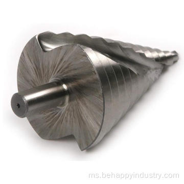 Metric Spiral Groove Step Drill sedikit